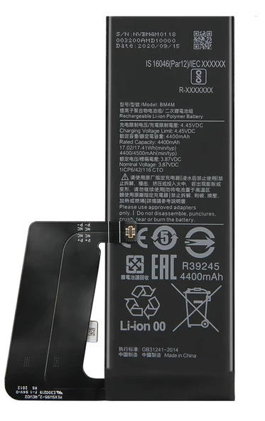 Xiaomi Mİ 10 PRO -BM 4M - Uyumlu Batarya Pil Sıfır Orijinal