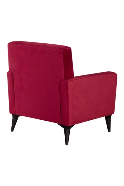 Kilim Mobilya Linda Berjer Yüksek Ayaklı Bordo - 4