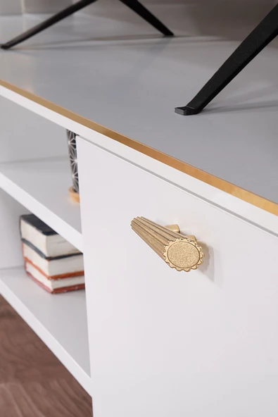 Kilim Mobilya DOVE TV ÜNİTESİ GOLD DETAYLI - 2