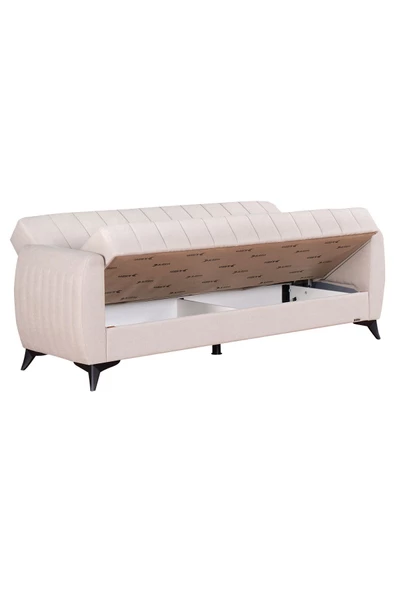 Kilim Mobilya Linda Koltuk Takımı 3 2 B B Krem - 3
