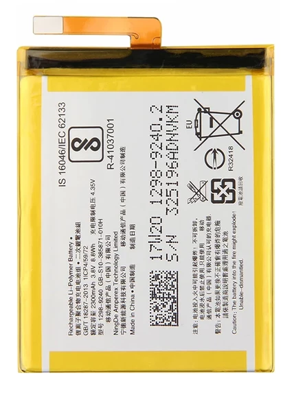 Sony M4 AGUA Uyumlu Batarya Pil Sıfır Orijinal ürün görseli