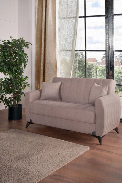 Kilim Mobilya Linda Koltuk Takımı 3 2 B Açık Kahverengi - 2