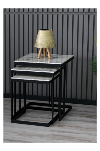 TOCCO MOBİLYA Yekta Zigon Ve Orta Sehpa Takımı - Resim 4