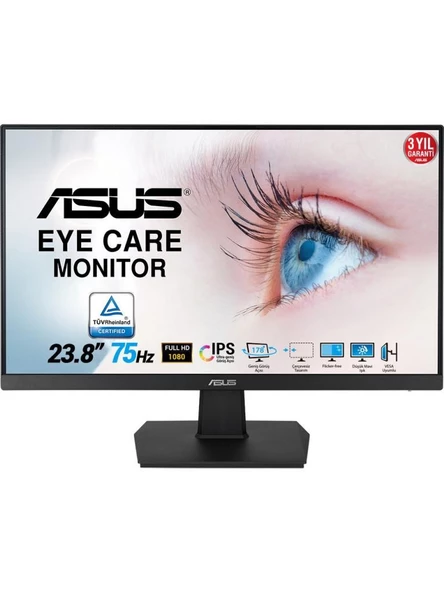Asus VA24EHE 24" 5 ms Full HD IPS 75 Hz Monitör - teşhir