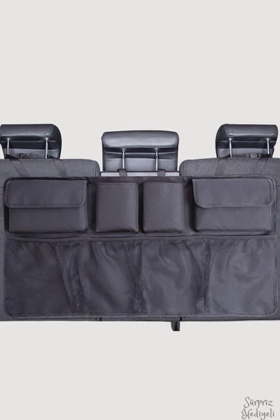 Inndream Araba Araç Oto 8 Cepli Bagaj Organizer Araba Aksesuar Bagaj Çantası - Resim 6