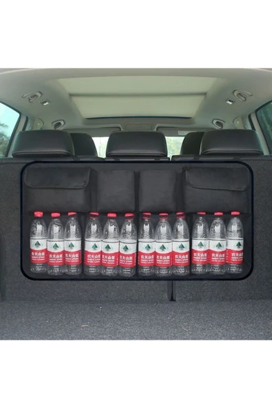 Araba/araç/oto Içi Bagaj Eşya Düzenleyici Çanta Organizer 8 Cepli Oto Bagaj Organizer Araba Bagaj - Resim 4