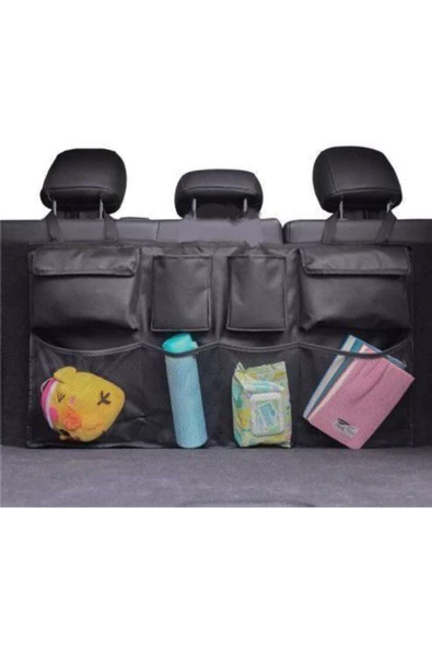 Araba/araç/oto Içi Bagaj Eşya Düzenleyici Çanta Organizer 8 Cepli Oto Bagaj Organizer Araba Bagaj ürün görseli 1