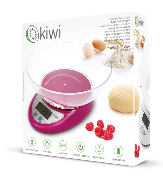Kiwi KKS 1153 Dijital Mutfak Terazisi - 2