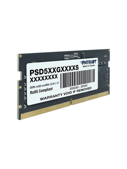 PATRIOT SIGNATURE PSD532G48002S 32GB DDR5 4800MHz CL40 SODIMM - 4