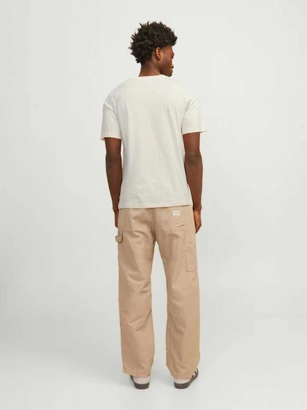 Jack&Jones Minimalist Erkek T-Shirt - Kısa Kol - Günlük - 4