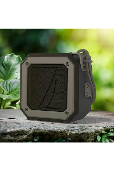 Nautica S100 Taşınabilir Bluetooth Outdoor Speaker Siyah Gri - 5