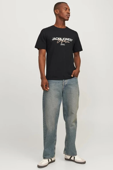 Jack&Jones Minimalist Erkek T-Shirt - Kısa Kol - Günlük - 7