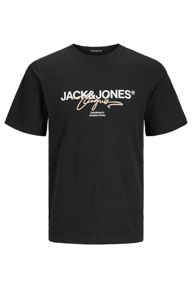 Jack&Jones Minimalist Erkek T-Shirt - Kısa Kol - Günlük - 10