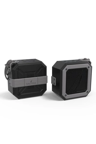 Nautica S100 Taşınabilir Bluetooth Outdoor Speaker Siyah Gri - 2