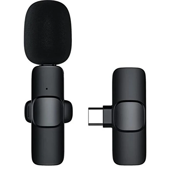 StarkPro K8 Profesyonel Type-c Kablosuz Taşınabilir Yaka Mikrofonu - 3