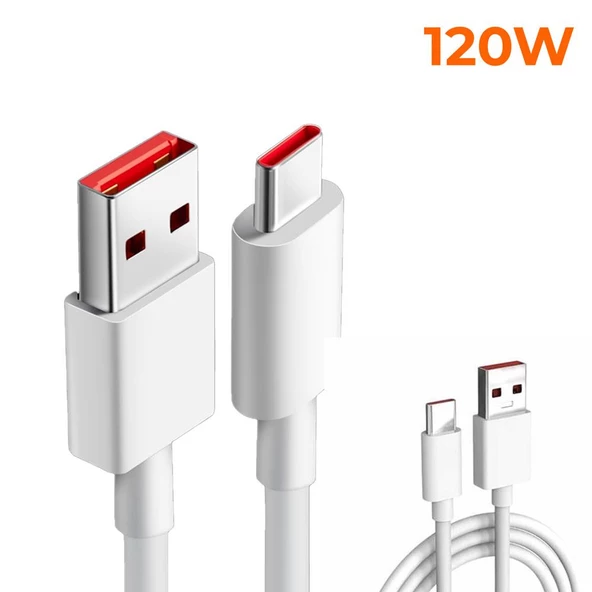 StarkTech STC-016A 6A 120W USB Type-C Veri 1 Metre Hızlı Şarj Kablosu