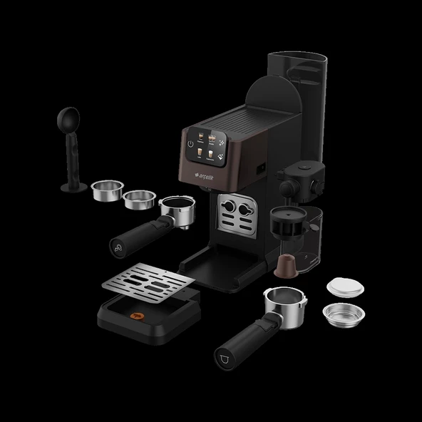 Arçelik Imperium Barista® EM 6450 Kapsüllü Yarı Otomatik Espresso Makinesi - 4