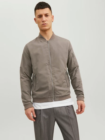 Jack&Jones Erkek Minimalist Bomber Ceket - Regular Fit - 6