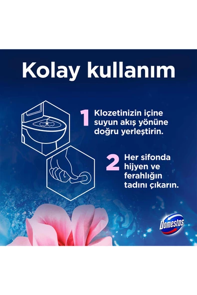 Domestos Okyanus + Çam + Manolya Wc Blok Tuvalet Bloğu 3'lü - 7