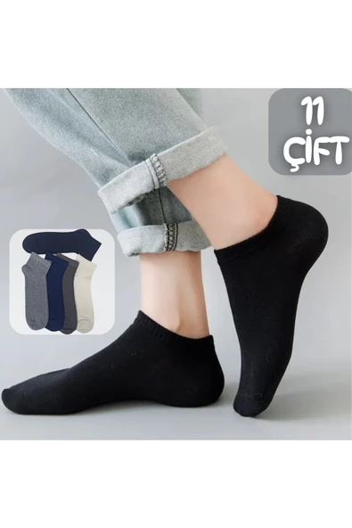 garanti çorap  Penye Erkek Patik Çorap 11 li - Resim 2