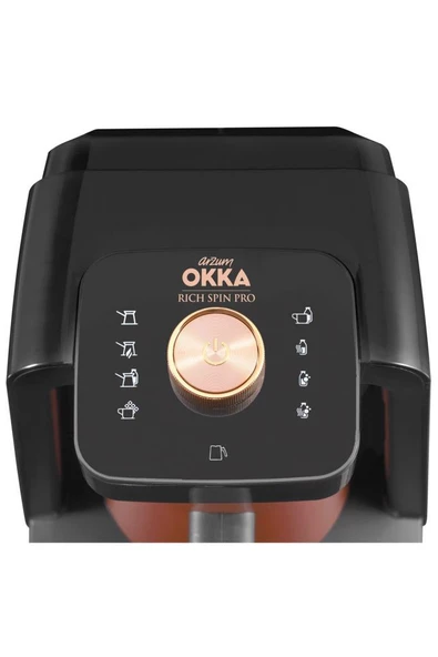Arzum Okka Rich Spin Pro OK0020 Türk Kahve Makinesi Bakır - 3