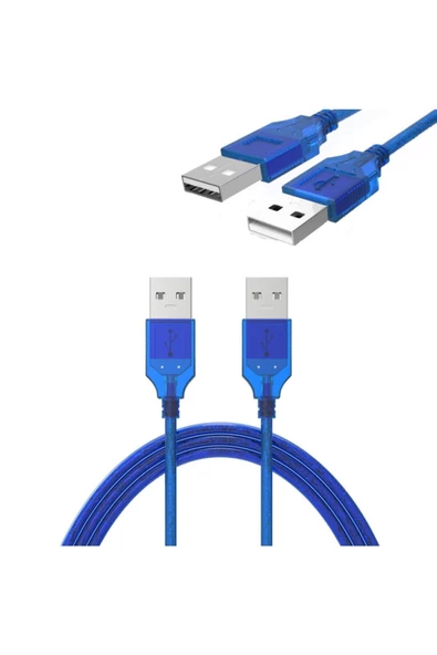 Zilevo 60cm Usb Erkek Erkek Kablo , Kısa Usb Kablo Iki Ucu Erkek Usb