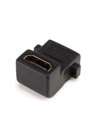 Zilevo Hdmi Dirsek Adaptörü Dişi Dişi L Çevirici 90 Derece Dönüştürücü - Resim 3