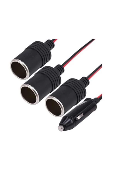 OEM Araç Çakmaklık Çoklayıcı Çoğaltıcı 3 Lü Kablolu 12-24 Volt - 6