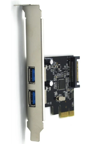 Zilevo Pci-e Express Usb 3.0 Hub 2 Port Molex Sata Çoklayıcı Çoğaltıcı - 3