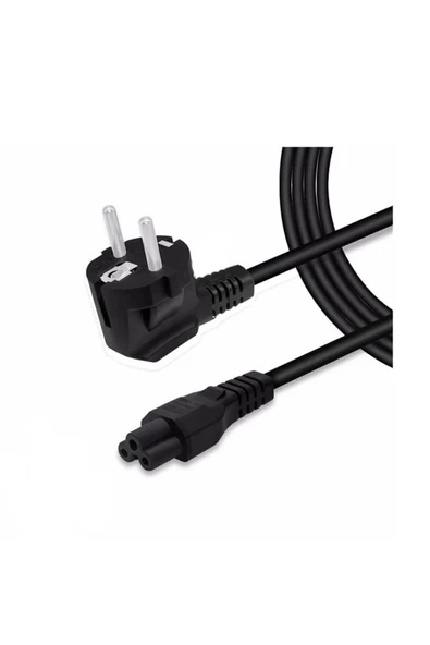Zilevo Laptop Adaptör Yonca Power Elektrik Kablosu 3*1.5mm Bakır Kablo 1.8m - Resim 2