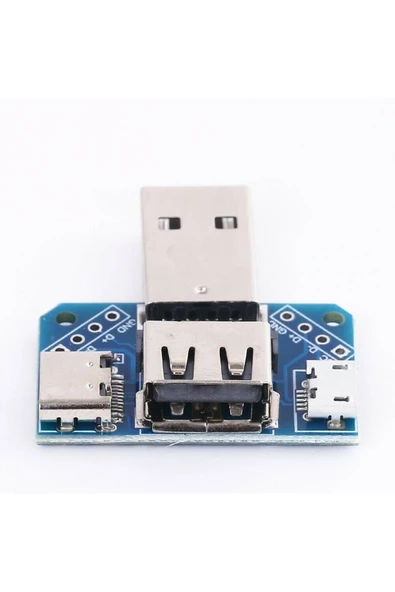 Zilevo Xy-usb4 Arduino Usb Dönüştürücü Terminal Micro Usb Type C Usb 3.1 - Resim 4