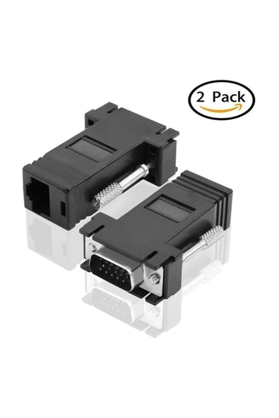 Ti-mesh RJ-45 VGA Uzatma VGA Extender - 2 Adet
