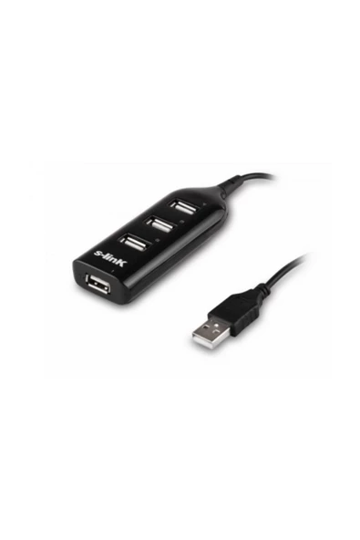 S-LINK Sl-490 4 Port Usb 2.0 Hub (siyah)