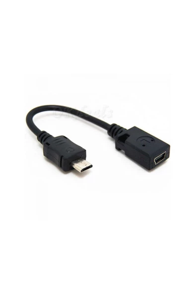 Zilevo Mini Usb 5 Pin Dişi To Micro Usb Çevirici Kablo - 5