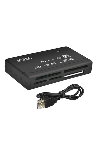 DNR Bilişim Usb 2.0 Kart Okuyucu Tf Cf Sd Mini Sd Sdhc Mmc Ms Xd Card Reader - 5