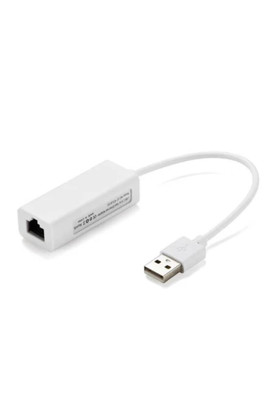 BASTORE Usb Ethernet Kartı Apple Macbook Uyumlu - Usb 2.0 - Resim 3