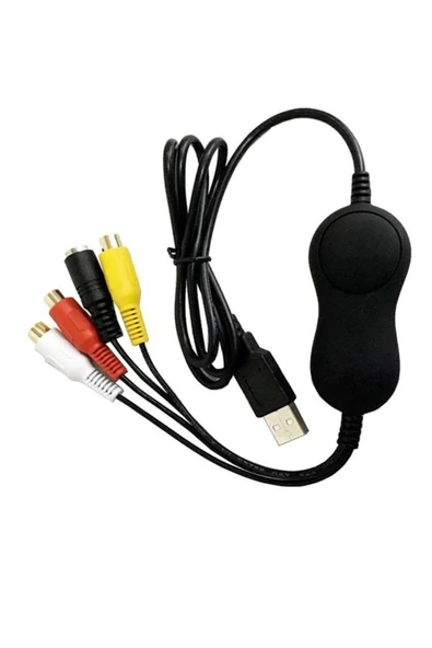 Zilevo USB 2.0 Xbox PS3 VHS Hi8 Mini DV Video Capture Ezcap Ekran Yakalama Kartı