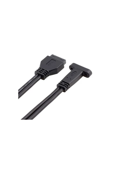 Zilevo Type C 19-20 Pin Dişi to Usb 3.0 Anakart Panel Pci Çevirici Kablosu - 2