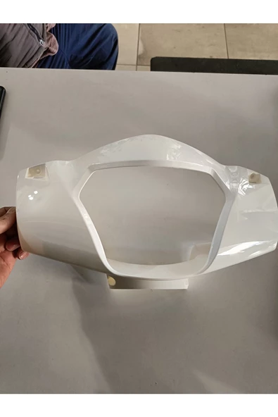 ÜÇ TEKERLEKLİ ELEKTRİKLİ MOTOR FAR MUHAFAZA GRENAJI KARE BEYAZ - 2