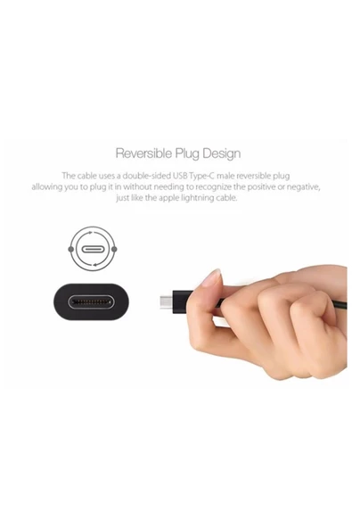 Zilevo Type C Usb 3.1 Veri Aktarım Şarj Kablosu Hızlı Şarj Kablosu 1 Metre - Resim 5