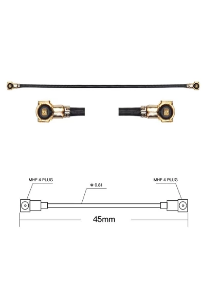 Alfais 5088 Mini Pci-e Express To M.2 Ngff Wifi Wireless Bluetooth Çevirici Dönüştürücü Kart - Resim 2