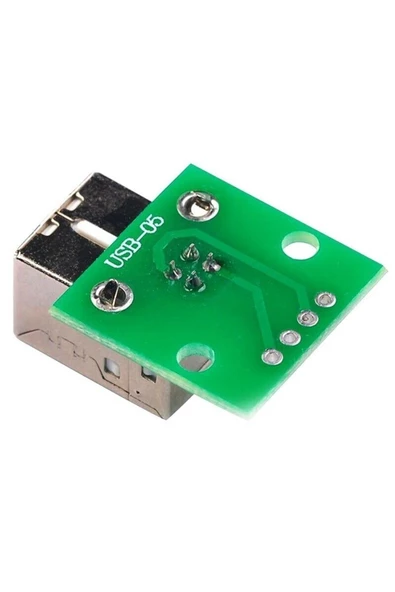 Zilevo Usb Type B To Dip Çevirici Pcb Usb Haberleşme Deney Prototip 5v Usb Type B To Dip Pcb - Resim 3