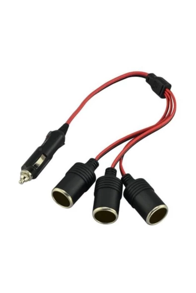OEM Araç Çakmaklık Çoklayıcı Çoğaltıcı 3 Lü Kablolu 12-24 Volt - 7