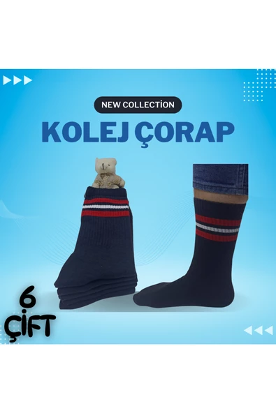 garanti çorap  Kolej Çorap 6lı - Resim 2