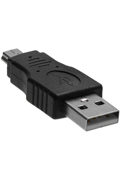 Zilevo 5 Pin Usb Erkek To Usb Erkek Mini Usb Çevirici - 3