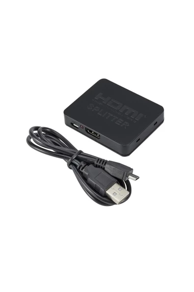 Zilevo 4K Hdmi Switch Splitter Ekran Çoklayıcı Çoğaltıcı 2 Port