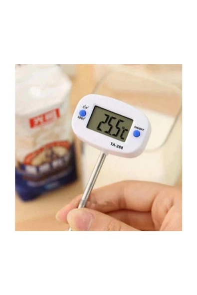 Thermo-Tech Yoğurt Mayalama Termometresi Mama Süt Gıda Et Termometresi Sıcaklık Ölçer - 3