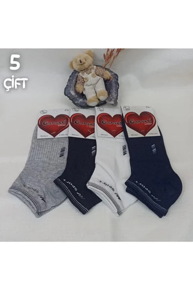 Asçelik  Sport Bayan Patik 5 li - Resim 2