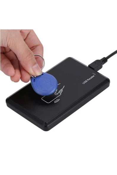 BASTORE Rfıd Göstergeç 125khz Em4100 Proximity Usb Kart Okuyucu - 4
