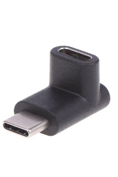 Zilevo Type C Dişi Erkek 90 Derece Dirsek 2in1 Çevirici Dönüştürücü Adaptör - 5